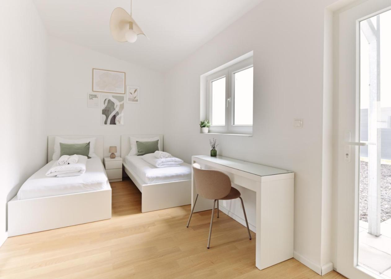 Stylish & Modern Apartment - Private Garden & Free Parking Wien Exterior foto